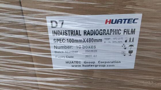 Film radiografico a raggi X industriale ad alto contrasto di grano fine NDT Film di ispezione di fusione di saldatura equivalente Agfa
