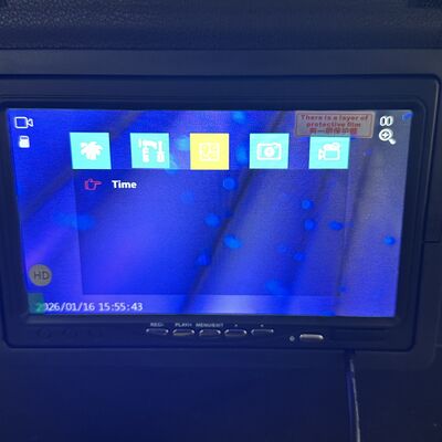 Registrazione ispezione endoscopica interna a raggi ultravioletti dei tubi dello scambiatore di calore DG-800