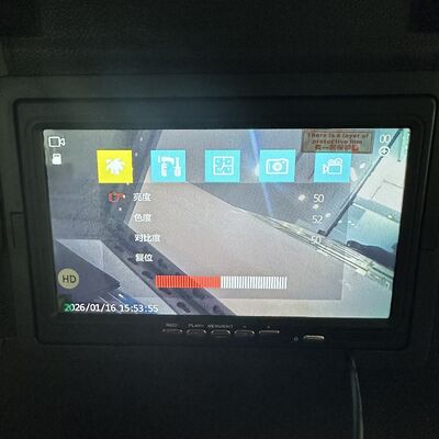 Endoscopio di luce UV DG-800 con display a colori veri IPS per l'ispezione fluorescente delle tubazioni