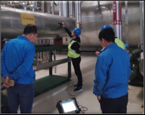 HEF-17B Pulse Eddy Current in use inspection spessore della parete del tubo metallico al di fuori dello strato di rivestimento Strumento di rilevamento