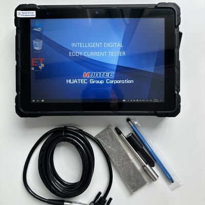 HEF-CC100 Intelligent Digital Eddy Current Defect Detector 10.1 Inch Capacitive Touch Screen DSP Tecnologia FPGA Tester di generazione di rapporti automatici