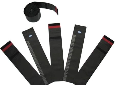 Cassetta a doppio strato in velcro