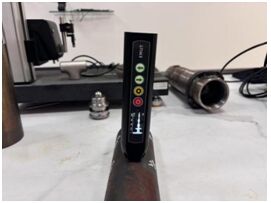 Misuratore di spessore elettromagnetico ad ultrasuoni a prova di esplosione EMAT