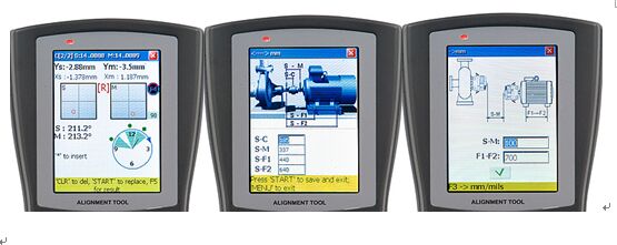 TU3 Portatile Laser Aligner Red Laser Automatic Scanning Industrial Machine Tool Dispositivo di misura della piattezza della superficie del rullo