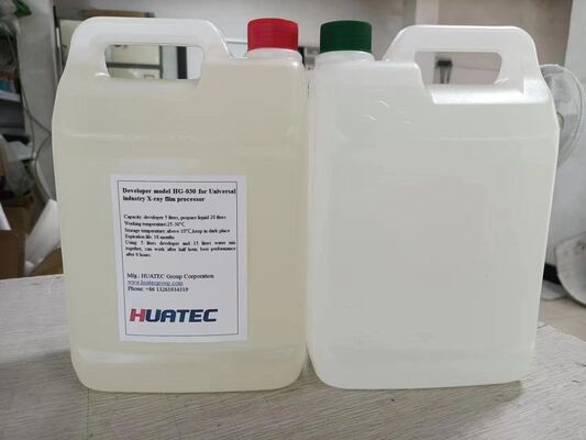 Sviluppatore e fissatore per pellicole radiografiche industriali HUATEC D5 e D7