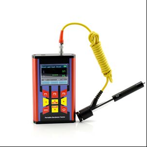 RHL-70S Industrial Portable Leeb Hardness Meter Casing metallo a prova di urto per la prova di rotoli e pezzi di lavoro metallici