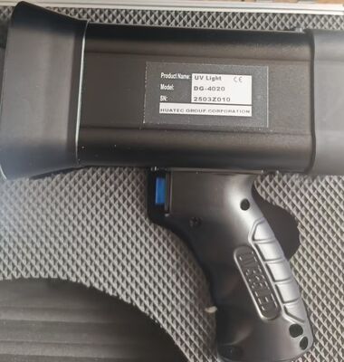 Luce LED-UV portatile a doppia batteria CA diretta e CC