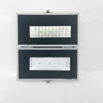 YM-B3 Blocco di riferimento per la prova del penetrante 100 μm Proba NDT di profondità di crepa