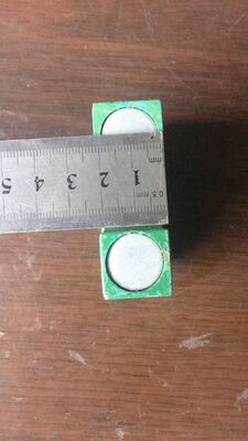 Magnete industriale Alnico a testa singola/doppia per la tenuta di pellicole per prove radiografiche