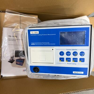 TG-100G misuratore di spessore coulometrico elettrolitico multicapa di testatore di spessore del rivestimento di nichel