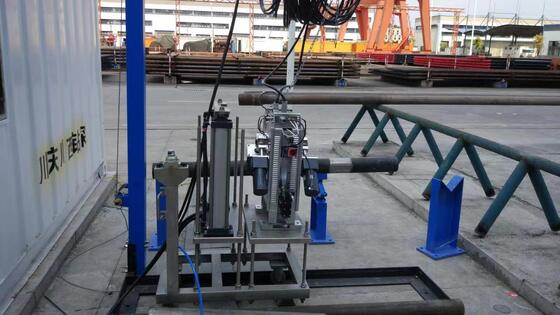 HMTD Macchina di prova MFL per tubi di trivellazione portatili attrezzature di ispezione dei difetti dei tubi di trivellazione sul campo petrolifero