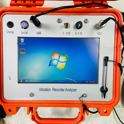 HG-S936L-1 Registratore di misurazione delle vibrazioni Analisatore di vibrazioni di accelerazione di velocità di spostamento