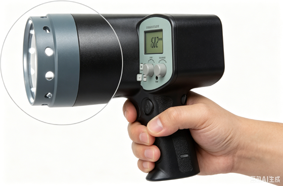 HDTS-3350PC Stroboscopio ad alta precisione Metro interno ed esterno con trigger Flash Tachometro