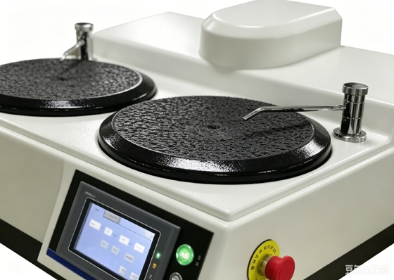 HPA-2SE Doppia macchina di lucidatura per la macinazione metallografica a disco PLC