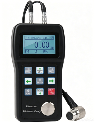 TG-3200L portatile digitale ultrasonica spessore 0.75-600mm attraverso misurazione di rivestimento tubo di metallo spessore della parete di prova del metro