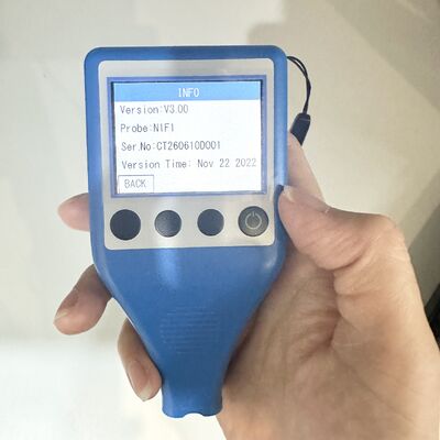 TG-1660 Detettore di spessore del rivestimento in forma d'onda ad alta precisione LCD a colore opzionale