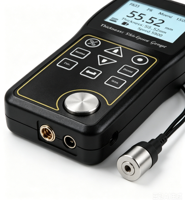 TG-100B Misuratore di spessore per pareti ad ultrasuoni leggero Sonde opzionali di piccolo diametro per alte temperature Attrezzature di ispezione per la costruzione navale di petrolio