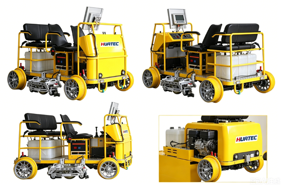 Rilevatore di difetti UT per binari ferroviari portatile FD-GT60, vagone di prova elettrico per binari per ispezione di binari comuni ad alta velocità e metropolitane