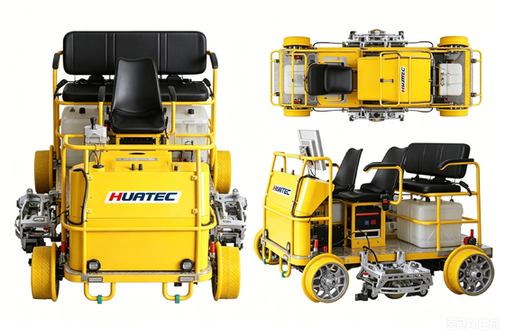 FD-GT60 Rilevatore di difetti ad ultrasuoni ferroviario ad alta precisione Telaio in alluminio aeronautico Crociera a velocità costante Multi-sonda per rilevamento di crepe interne su rotaia