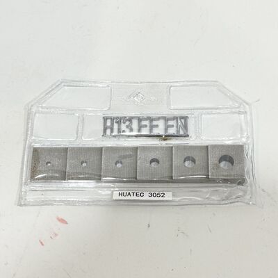 Indicatore di qualità dell'immagine con buco a passo H5/H9/H13 Prova radiografica in acciaio Penetrametro di qualità dell'immagine per l'ispezione dei difetti a raggi X