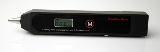 HG6450-3 corpo in alluminio penna di vibrazione portatile 10-1000Hz 3 parametri di misurazione dati tenuta auto disattivazione del motore cuscinetto rilevatore di guasti