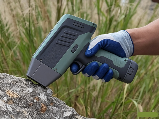 HXRF-600plus Analizzatore XRF minerale portatile robusto Calibrazione automatica dell'energia Telecamera HD Attrezzatura per l'analisi del grado di coda del concentrato di minerali