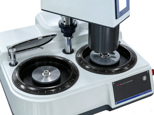 HPA-2000S lucidatore di macchine di macinazione metalografica ad alta precisione 5-1000RPM Velocità 6 campioni attrezzatura di lucidatura per la macinazione a batch con gocciolante automatico