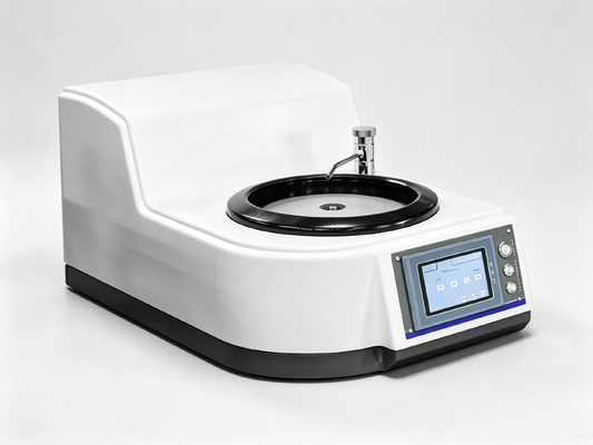 HPA-1SE Macchina di lucidatura a singolo disco per la macinazione metallografica 1KW Motore 5-1500RPM Polisher per campioni di metallo a schermo tattile