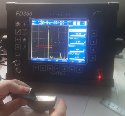 FD350 Rilevatore di difetti ultrasonico digitale a calibrazione automatica