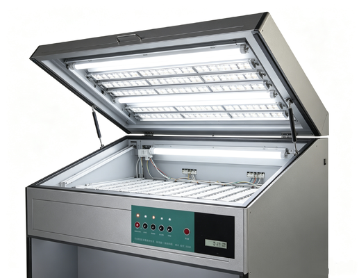 HLCB‑6L Cabina di Visione Colore D65 TL84 F UV U30 Scatola Luminosa per Controllo Colore a Sei Sorgenti Luminose