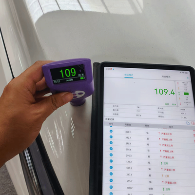 TG‑1670 Integrated Coating Thickness Gauge 0‑5000μm Built‑in Probe Hall & Eddy Current with Bluetooth Function