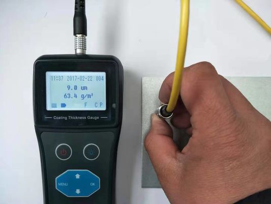 Misuratore di spessore rivestimenti portatile sonda F/N TG-6101 0-1500um Tester spessore film vernice metallo con misurazione densità e peso
