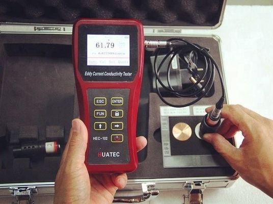 HEC-102 Metalli non ferrosi Portatile Eddy corrente di conducibilità elettrica purità Meter