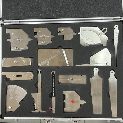 Test visivi Kit di misura della saldatura Attrezzatura di prova non distruttiva