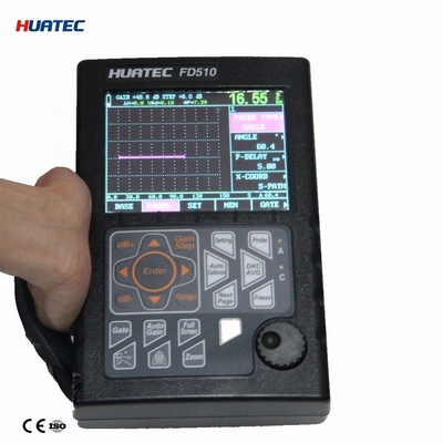 Calibrazione automatica Detettore di difetti ad ultrasuoni Equipaggiamento digitale di NDT Portatile DAC AVG AWS