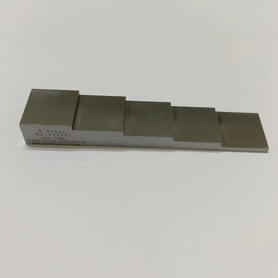 Blocchetto ultrasonico Huatec di calibratura dello spessimetro del test di esposizione graduale di acciaio al carbonio