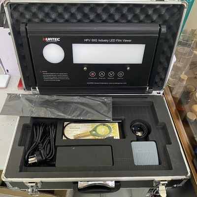 Spettatore di film radiografico del grande schermo del LED HFV-50G industriale a base piatta