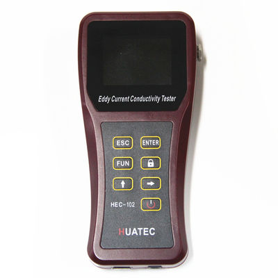 Affissione a cristalli liquidi Digital 60khz portatile Eddy Current Electrical Conductivity Meter